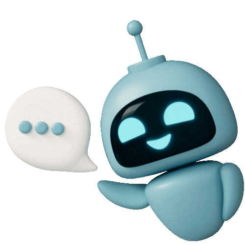 Bot usando ChatGPT en su portátil para aprender sobre inteligencia artificial