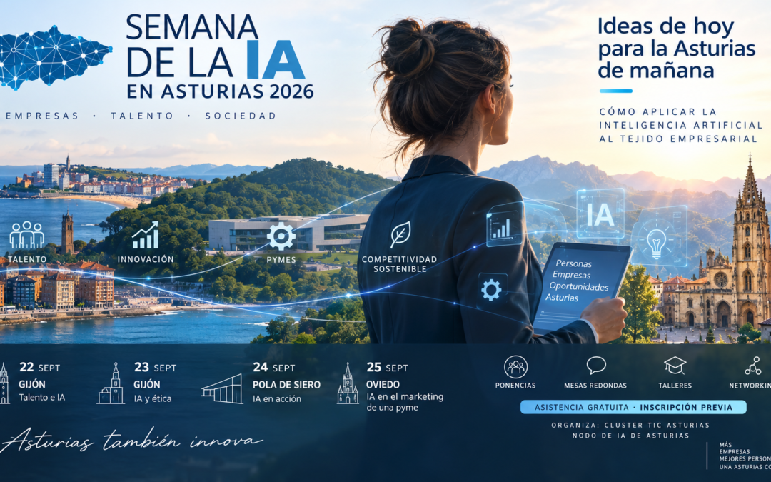 Semana de la IA en Asturias 2026: programa, sedes y qué jornada elegir