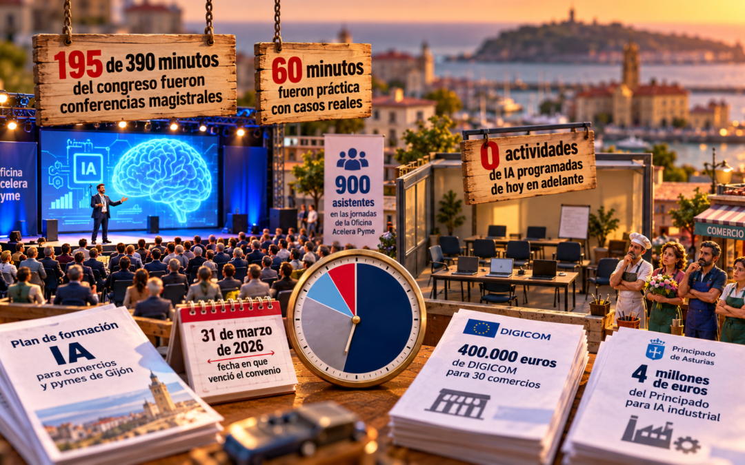 Formación en IA en Gijón, qué hay y qué sirve realmente
