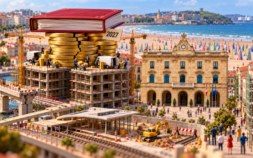 Presupuesto de Gijón 2027, un récord apoyado en obras que aún no han empezado